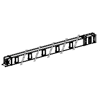  KSA1000ED45010 KSA1000ED45010 RAVNI ELEMENT 1000 A DUZINE 5M  