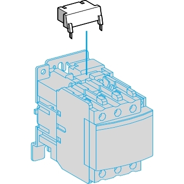 Coil Suppressor Module for D range contactors