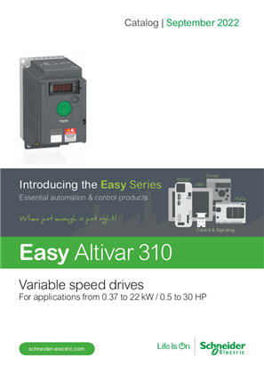 Catalog: Altivar Easy 310