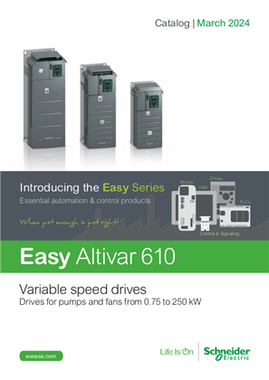 Catalog Altivar Easy 610