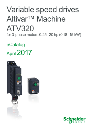 Altivar Machine ATV320 Drives Catalog (US 2017)