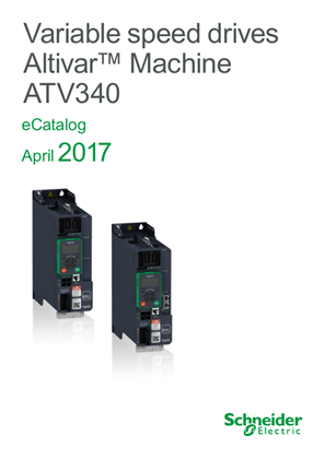 Altivar Machine ATV340 Variable Speed Drives Catalog (US 2017)