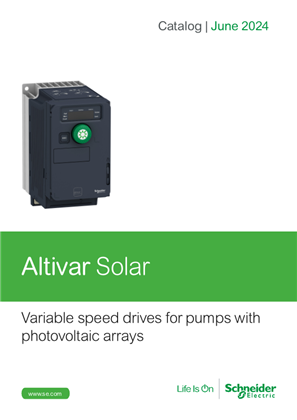 Discover the catalog for Altivar Solar Variable Speed Drives