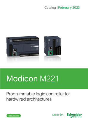 Discover catalog for Modicon M221 Programmable logic controller for hardwired architectures