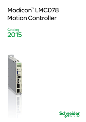 Modicon LMC078 Motion Controller Catalog