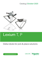 Catalog Lexium T and P - Delta robots for pick & place solutions - October 2020