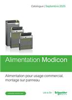 Catalogue Alimentation Modicon ABLP pour usage commercial et Montage sur panneau - Français Septembre 2020