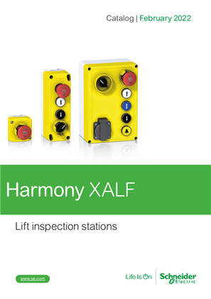 Lift inspection stations Harmony XALF catalog