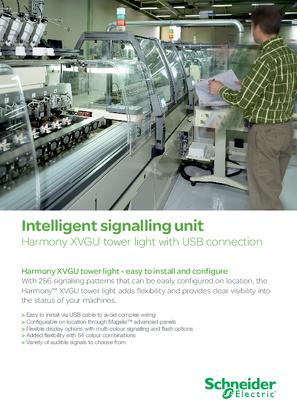 Leaflet - Harmony XVGU tower light