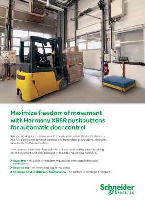 Leaflet harmony XB5R rope pull switch