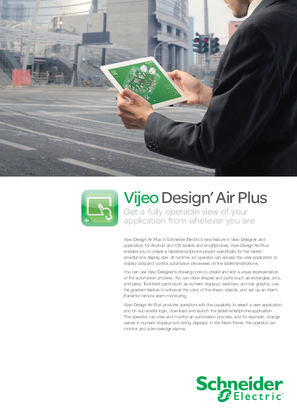Vijeo DesignAir Plus brochure