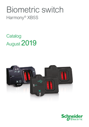 Biometric switch Harmony XB5S Catalog