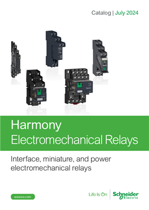 Discover Harmony Electromechanical Relays Catalog - EN