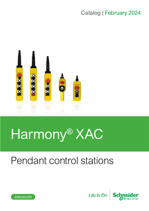 Harmony XAC pendant control stations catalog