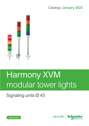 Harmony XVM modular tower lights dia. 45 catalog