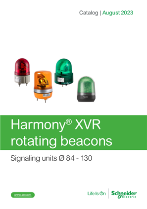 Harmony XVR rotating beacons, dia 84 - 130 catalog