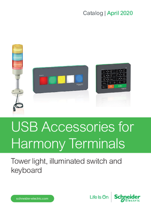 USB accessories for HMI terminals catalog