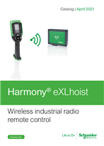 Catalog Harmony eXLhoist - Wireless industrial radio remote control English 04/2021
