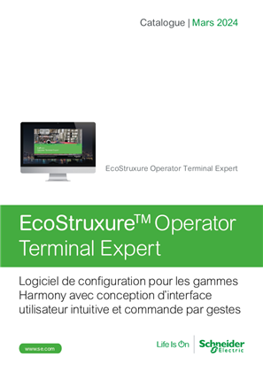 Catalogue EcoStruxure Operator Terminal Expert Français 08/2021