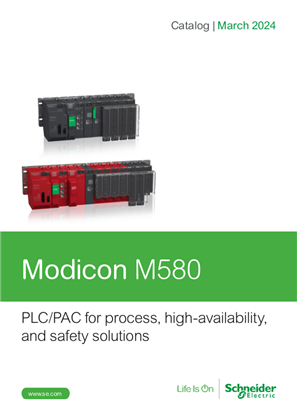 Discover catalog for Modicon M580 automation platform