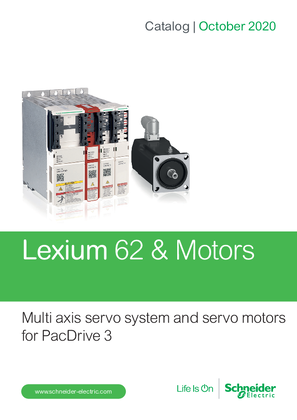 Lexium 62 - Servoacionamentos | Catálogo