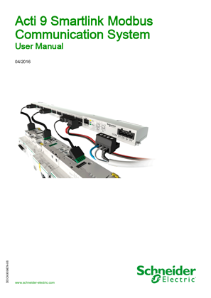 Acti 9 Smartlink Modbus Communication System - User Manual