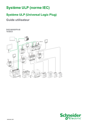 Système ULP pour Masterpact et Compact - Guide utilisateur