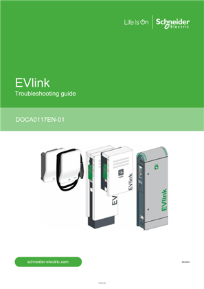 Borne de recharge EVlink Smart Wallbox - IP54 - 1 prise T2S + prise  domestique - 3 à 22kW - Contrôle RFID