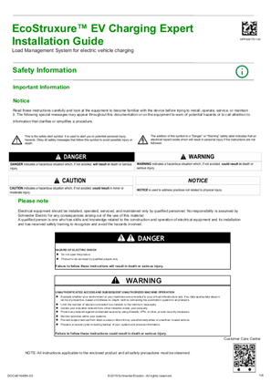 EcoStruxure EV Charging Expert Installation Guide