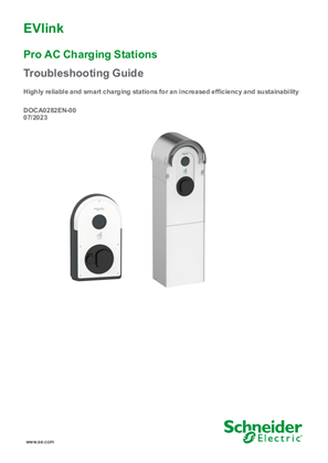 Troubleshooting Guide, EVlink Pro AC Charging Stations