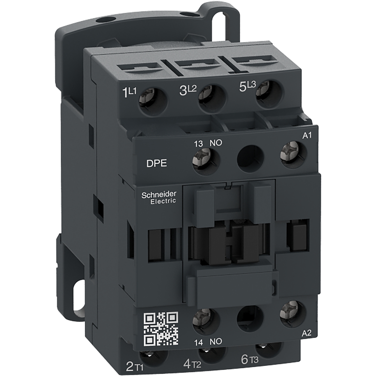 IEC contactor,Easy TeSys DPE,nonreversing,9A,3P,3HP at 480V AC,24V 50/60Hz coil