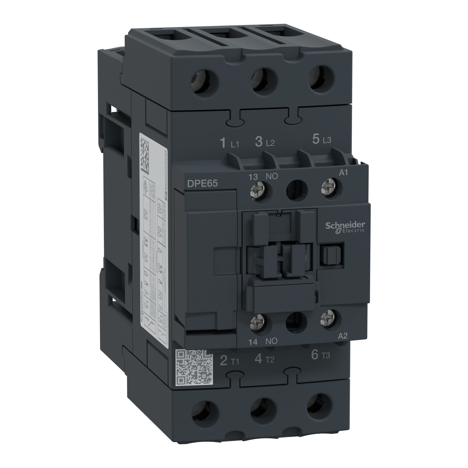 IEC contactor,Easy TeSys DPE,nonreversing,65A,3P,40HP at 480V AC,240V AC 50/60Hz coil