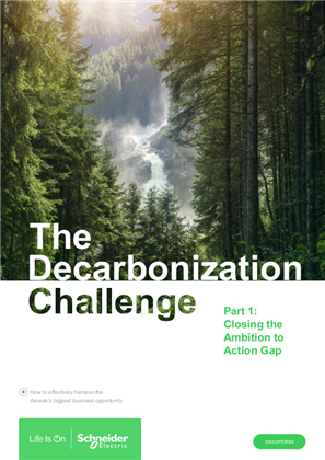 Decarbonization challenge closing ambition GAP