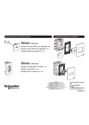 Orion- Female Connector-Instruction Sheet (EN)