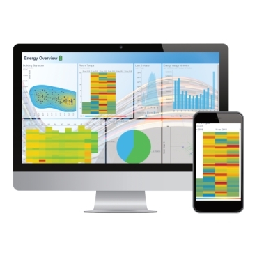 Schneider Electric EcoStruxure dashboard