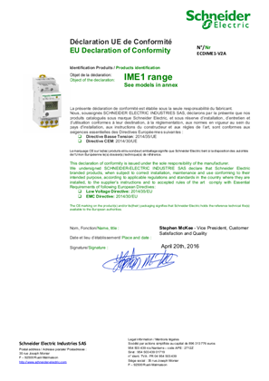 EU Declaration of Conformity