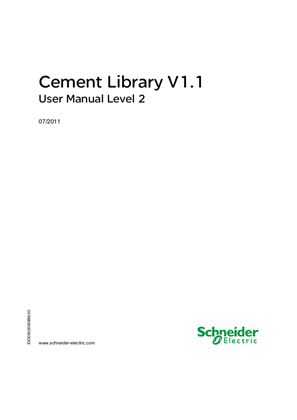 Cement Library 1.1, User Manual Level 2