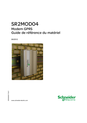 SR2MOD04 - Modem GPRS, Guide de référence du matériel