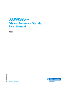 XUWSA… Vision Sensors, User manual