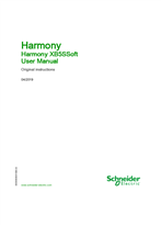 Harmony XB5S Soft, User Manual