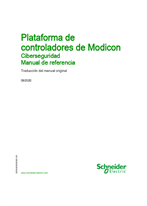 Plataforma de controladores de Modicon - Ciberseguridad, Manual de referencia