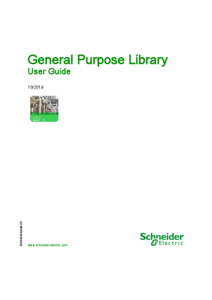 General Purpose Library, User Guide