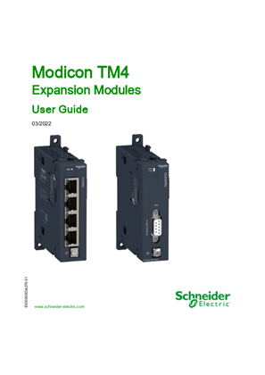 Modicon TM4 - Expansion Modules, User Guide