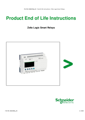 Zelio Logic Smart Relays