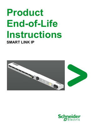 Acti 9 smart link IP, Circularity Profile, End of Life Instructions