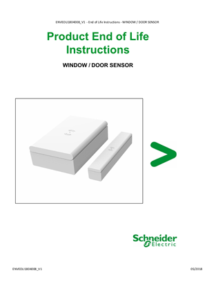 EoLI WINDOW / DOOR SENSOR