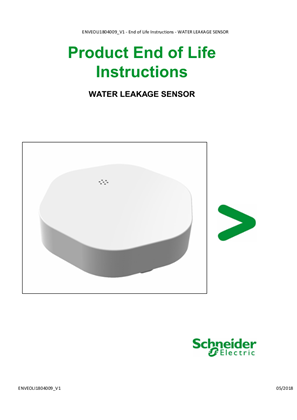 EoLI WATER LEAKAGE SENSOR