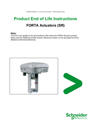 FORTA Actuators (SR)