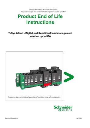 EoLI-Tesys Island - Digital multifunctional load management solution up to 80A