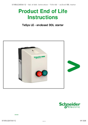 TeSys LE - enclosed DOL starter